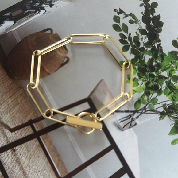 Gorjana Harper Paperclip Chain Bracelet - Picture 3 of 4